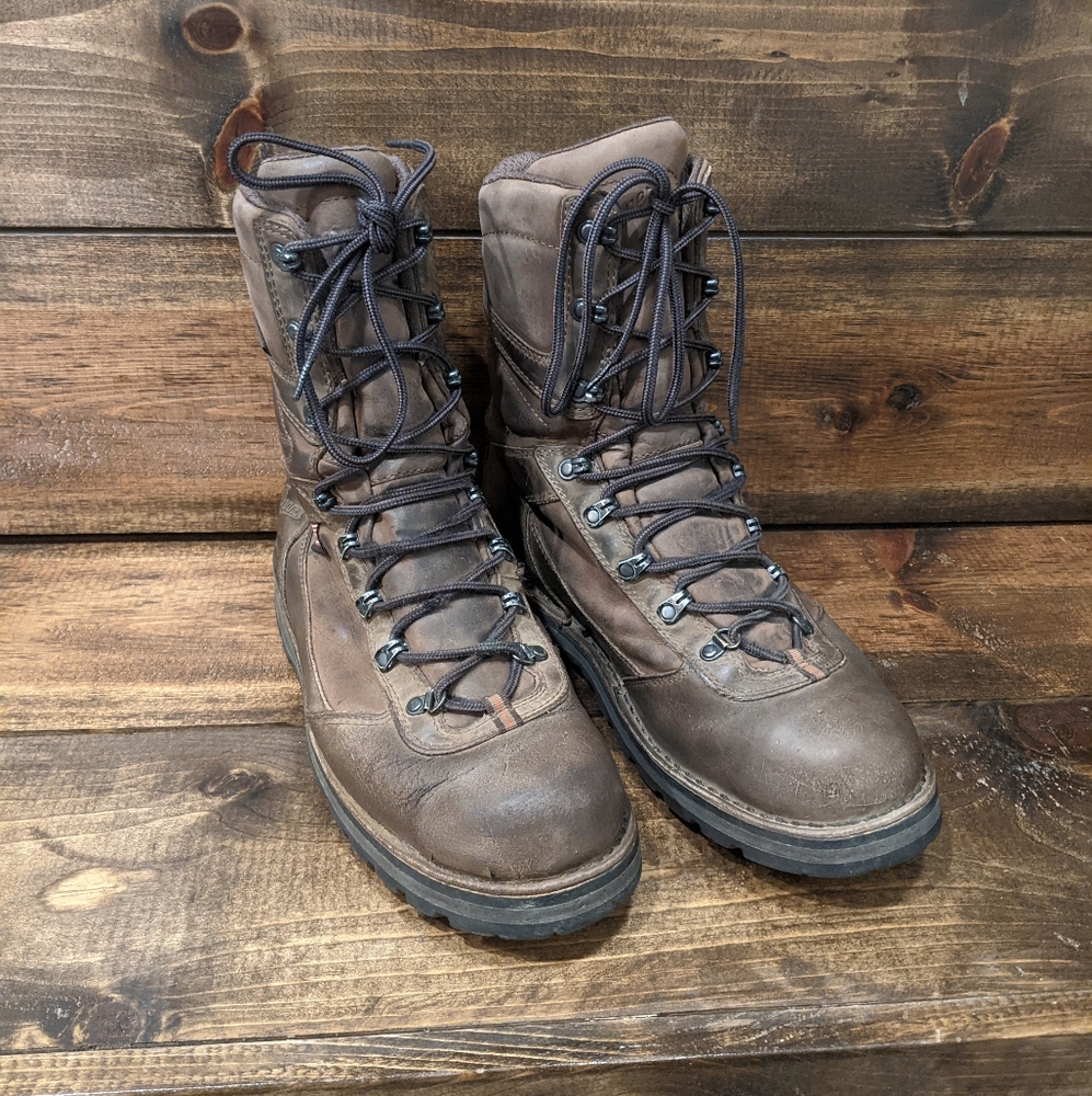 Danner East Ridge 8" Brown Leather GORE-TEX Boots - Men's Size 11